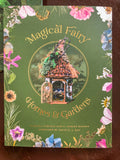 Book cover featuring a fairy house with a floral border